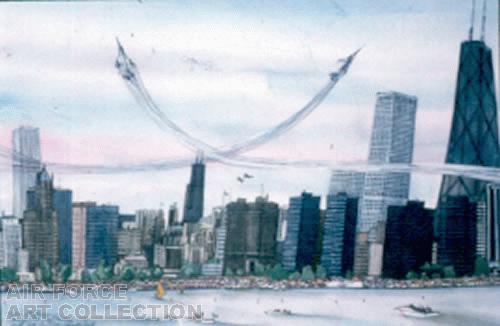 Thunderbirds over Chicago